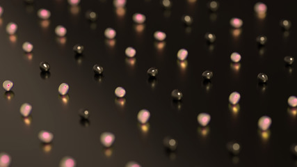 Beautiful background with geometric shape. 3d illustration, 3d rendering.