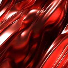 Beautiful luxury elegant backdrop with silk fabric drapery. 3d illustration, 3d rendering.