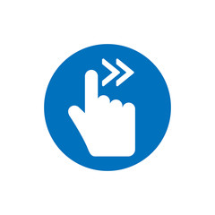 press icon,finger icon