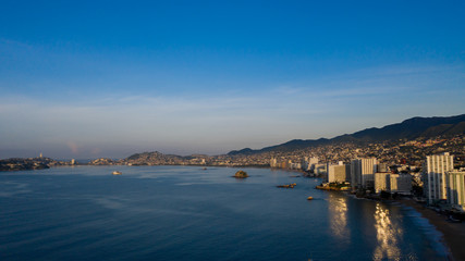 Fototapeta na wymiar Acapulco bahía - mexico