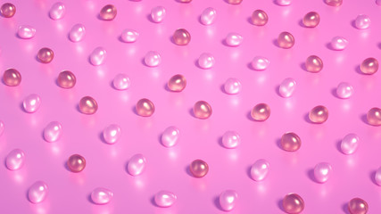 Beautiful background with geometric shape. 3d illustration, 3d rendering.