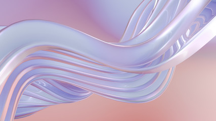 Abstract colorful background. 3d illustration, 3d rendering.