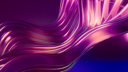 Abstract colorful background. 3d illustration, 3d rendering.