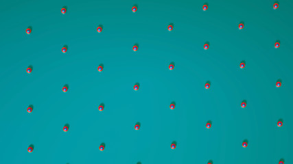 Beautiful background with geometric shape. 3d illustration, 3d rendering.