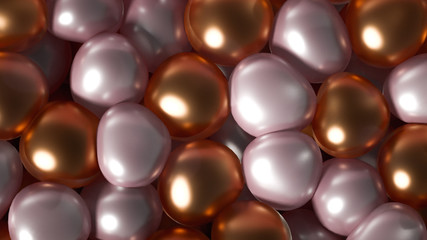 Beautiful background with geometric shape. 3d illustration, 3d rendering.