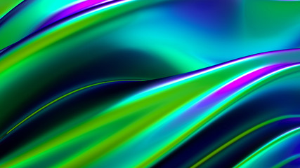 Beautiful luxury elegant backdrop with silk fabric drapery. 3d illustration, 3d rendering.