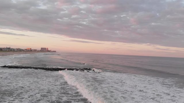 Summer Evening At Bradley Beach , editorial