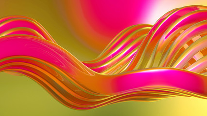 Abstract colorful background. 3d illustration, 3d rendering.