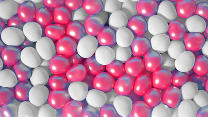 Beautiful background with geometric shape. 3d illustration, 3d rendering.