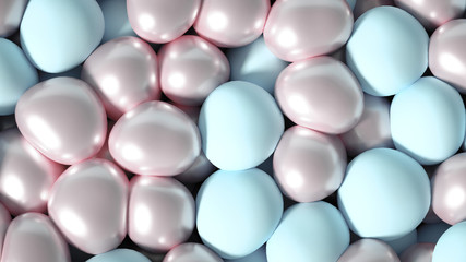 Beautiful background with geometric shape. 3d illustration, 3d rendering.