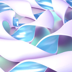 Elegant minimal background. 3d illustration, 3d rendering.