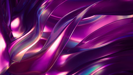 Abstract colorful background. 3d illustration, 3d rendering.