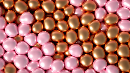 Beautiful background with geometric shape. 3d illustration, 3d rendering.