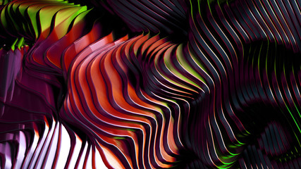 Abstract colorful background. 3d illustration, 3d rendering.