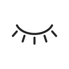 Eye icon vector symbol logo illustration EPS 10