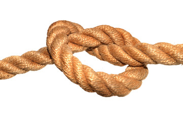 rope isolated on white background