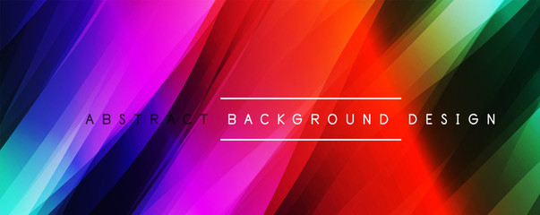 Dynamic trendy simple fluid color gradient abstract background with line effects. Vector Illustration For Wallpaper, Banner, Background, Card, Book Illustration, landing page