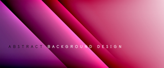 Trendy simple fluid color gradient abstract background with dynamic straight shadow line effect. Vector Illustration For Wallpaper, Banner, Background, Card, Book Illustration, landing page
