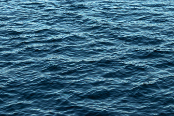 blue water texture along puget sound in washington