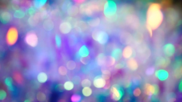 Blurry Holographic Iridescent Gradient Rainbow Abstract Glare Holiday  Background