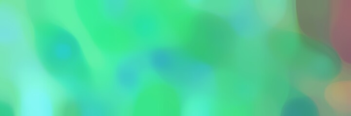 soft unfocused horizontal background with medium aqua marine, gray gray and dark sea green colors space for text or image