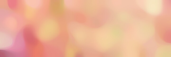 unfocused bokeh horizontal background with burly wood, pale violet red and wheat colors space for text or image