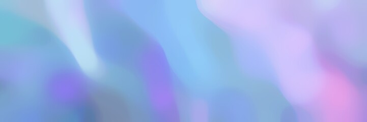 unfocused horizontal background with sky blue, lavender blue and light steel blue colors and space for text or image