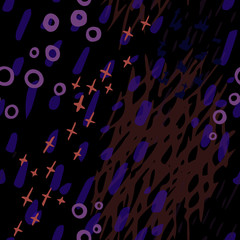 Obraz premium Print Collage Contemporary Vector surface.