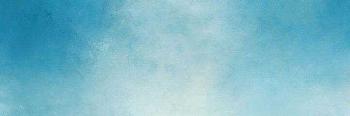 abstract painting background graphic with sky blue, steel blue and powder blue colors and space for text or image. can be used as header or banner