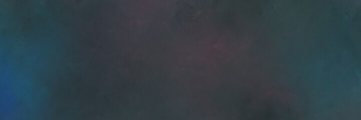 dark slate gray, old mauve and very dark blue colored vintage abstract painted background with space for text or image. can be used as header or banner
