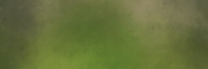 dark olive green, gray gray and moderate green color background with space for text or image. vintage texture, distressed old textured painted design. can be used as header or banner