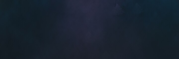 abstract painting background texture with very dark blue and dark slate gray colors and space for text or image. can be used as header or banner