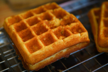 Thai Dessert - Delicious Sweet Waffles