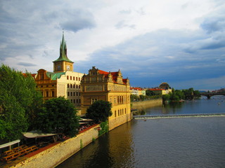 Prague Vltava River