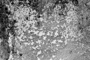 Texture of a concrete wall with cracks and scratches which can be used as a background