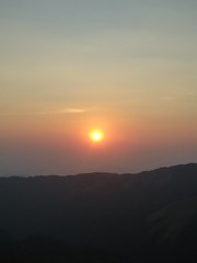 Sunset from hills