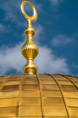 Closeup of Al Aqsa Mosque, located in the Old City of Jerusalem