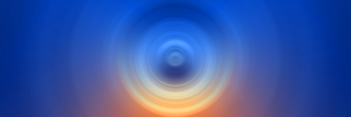 Abstract background Divergent circles from center. Exodus of circles from central point. Holy magic...