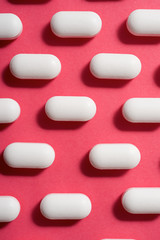 Pills close up