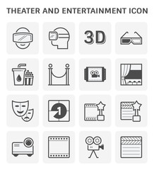 theater entertainment icon