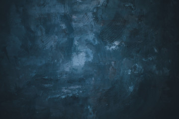 Beautiful abstract textured blue wall background.