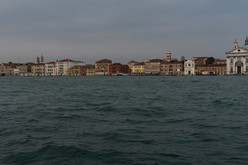 Fototapeta na wymiar View of Venice from Guidecca