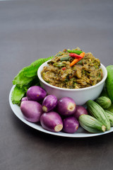 Thai food  Spicy vegetable salad