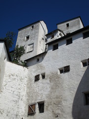 Fototapeta na wymiar Alte Festung Saltzburg