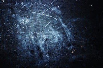 Scratched black metal background Beautiful abstract background
