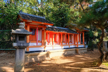 Naklejka premium 京都 御香宮神社 末社