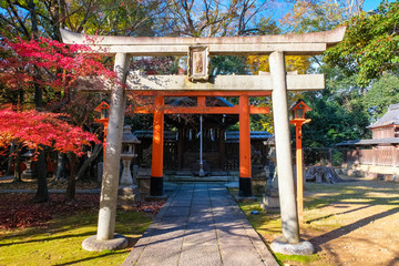 Fototapeta na wymiar 京都 御香宮神社 松尾社