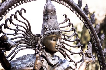 statue of buddha in prague zoo