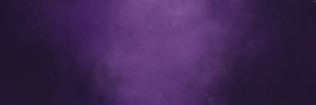 Fototapeta very dark violet, dark slate blue and antique fuchsia colored vintage abstract painted background with space for text or image. can be used as header or banner