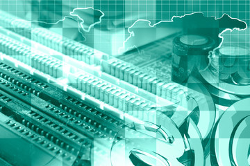 Electronic device and map